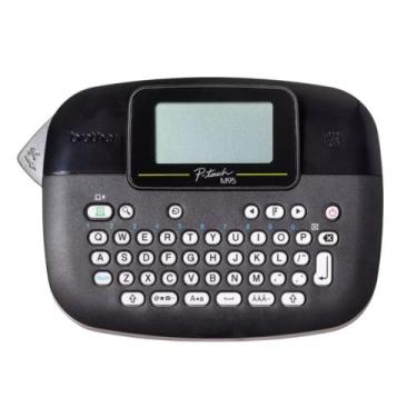 Imagem de Rotulador eletrônico portátil brother pt-m95bk preto