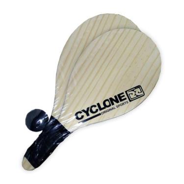 Imagem de Kit frescobol - Cyclone, Unica, UN