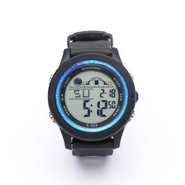 Imagem de Relógio de Pulso Esportivo SHUNWAY S-909 - Tudo em Caixa