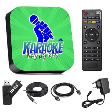 Imagem de Karaokê Party Box Profissional Preto +De 2000 Músicas (Com Pontuação) Não Precisa de Internet