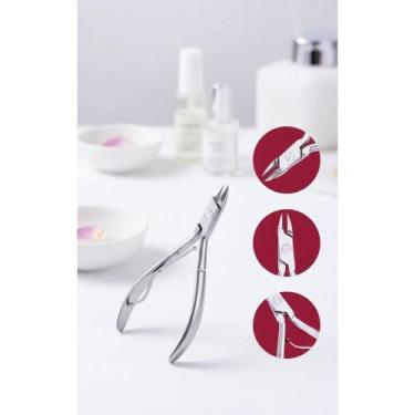 Imagem de Alicate Cutícula Profissional Inox 10.5cm Precisão - Congratulations S