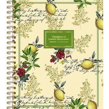 Imagem de Caderno Universitário Duplex Perfumado Verbena e Limão Siciliano 80 Fo
