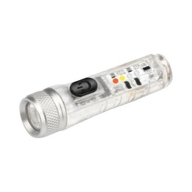Imagem de Lanterna Mini LED Recarregável Com Chaveiro, Magnética, USB, Tocha De 