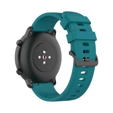 Imagem de Pulseira De Silicone De 22mm E 20mm Para Amazfit Balance 2, Samsung Ga