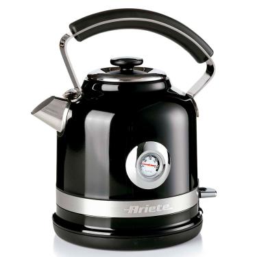 Imagem de Chaleira Elétrica Ariete Moderna Preta com Base 360 Graus 1,7L - 2854