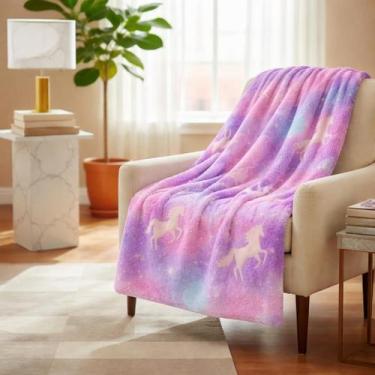 Imagem de Manta Infantil Brilha no Escuro 2,00x1,80m Casal Antialérgica Microfib