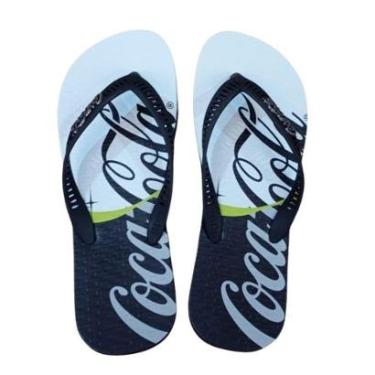 Imagem de Chinelo Sandalia Coca Cola SALT Casual Moderno-Masculino