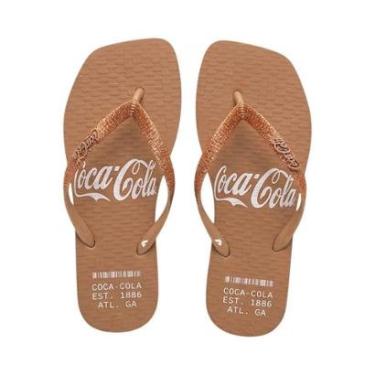 Imagem de Chinelo Coca Cola Alma Square Feminino-Feminino