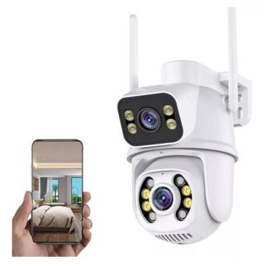 Imagem de Câmera De Segurança A28b Ampla Visão Dupla 3 E 3 Mp Icsee WiFI Smart C