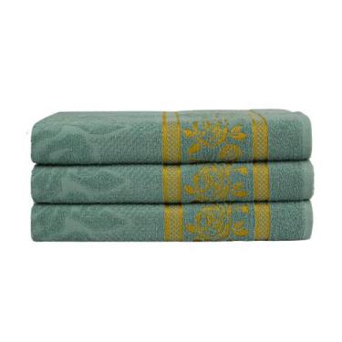 Imagem de Kit 3 Toalhas De Banho Atenas 70x150cm Banho Gigante Gramatura 440 Gra