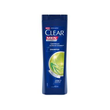 Imagem de Shampoo Anticaspa Clear Men Controle Alívio da Coceira 400ml, 400ml