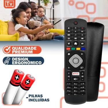 Imagem de Controle Remoto Compatível Com Tv Android 4k Netflix Le-9071 - Linksky