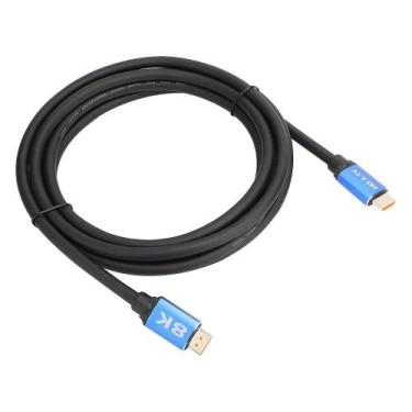 Imagem de Cabo HDMI 8K trançado ultra alta velocidade até 48 Gbps - FY
