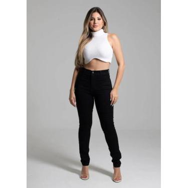 Imagem de Calça Feminina Sarja Hot Pants Sawary 263832, 38