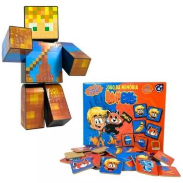 Imagem de Kit Boneco Lopers 35cm E Jogo Da Memória - Esse É Original