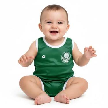Imagem de Macacão Regata Bebê do Palmeiras - Torcida Baby 026S