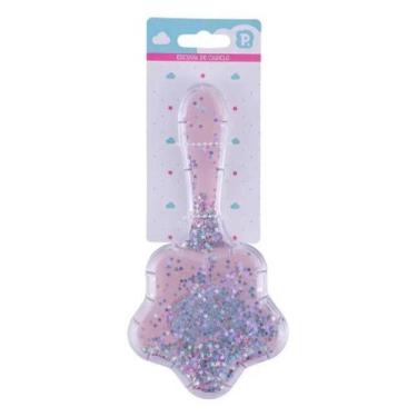 Imagem de Escova de Cabelo Pimpolho Rosa/Estrela 82212