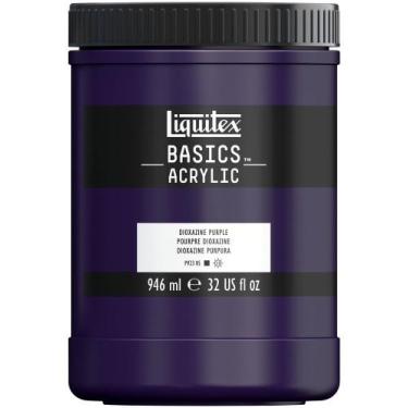 Imagem de Pote Tinta Acrílica Liquitex Basics 946ml 186 Dioxazine Purple, Basics