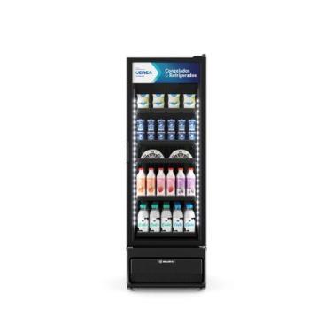 Imagem de Freezer e Expositor Multitemperatura Versa All Black 557 Litros Metalf