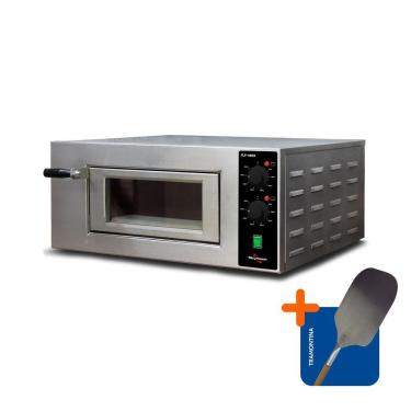 Imagem de Forno Elétrico de Lastro Profissional para Pizza Skymsen Elétrica Kit com Pá Modelo FLP-400A 220V