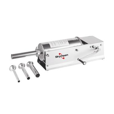 Imagem de Ensacadeira Manual Horizontal Inox 7L 5,5kg El7 para Produção de Linguiça Artesanal Skymsen