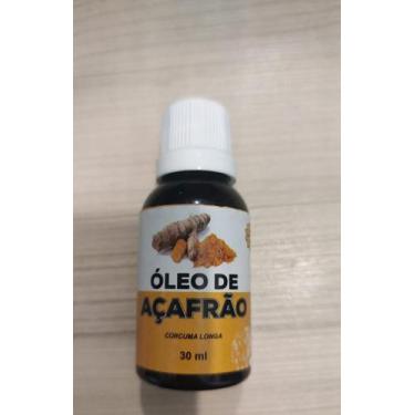 Imagem de óleo de açafrão cúrcuma longa - 30ml - Produto natral