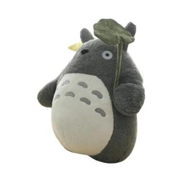 Imagem de Brinquedo De Pelúcia Totoro Em Forma De Folha De Lótus, Figura De Cart