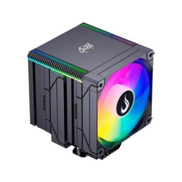 Imagem de Cooler para Processador Rise Mode Temp 6 Pro Black ARGB AMD/Intel 120m