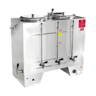 Imagem de Cafeteira Elétrica Profissional Semiautomática 40 Litros 2 Reservatóri