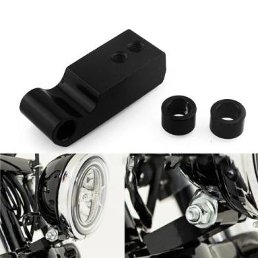 Imagem de Bloco De Extensão De Farol De 1 1/2" E 2" Para Harley FXBB Street Bob 