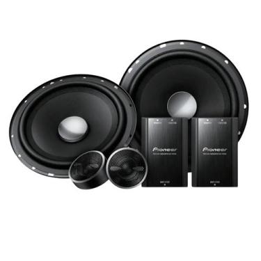 Imagem de Kit 2 Vias Pioneer 6 Polegadas 100WRms 4 Ohms Preto, Preto, Pioneer, 1