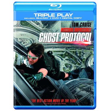Imagem de Mission Impossible: Ghost Protocol - Triple Play (Blu-ray + DVD + Digital Copy) [Region Free]