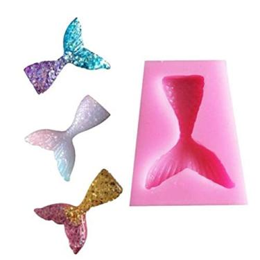 Imagem de Molde De Silicone Mini Cauda Da Sereia Rb09