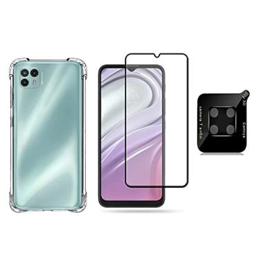 Imagem de Kit Capa Anti Impacto, Película de Vidro 3D e Lente da Câmera Para Moto G50 5G (6.5 Pol) - Jodda