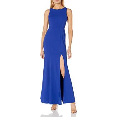 Imagem de Speechless Vestido de festa formal feminino longo, Azul royal, 7