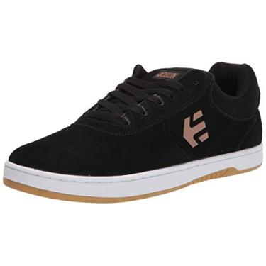 Imagem de Etnies Tênis de skate masculino Joslin cano baixo, preto/bege, 41, Black