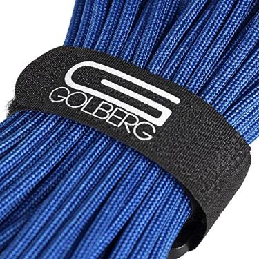 Imagem de GOLBERG G MIL-SPEC-C-5040-H Authentic Mil-Spec 550 Paracord - 249.5 kg Tipo III 7 fios 5/32 polegadas Corda de paraquedas - 100% nylon