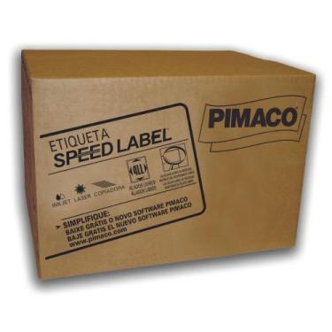 Imagem de Etiqueta Pimaco Speed Label Carta 84,67X101,6 1.000 Folhas Com 6.000 U