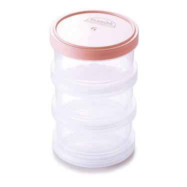 Imagem de Conjunto com 3 Potes Organizadores Rosca 220Ml
