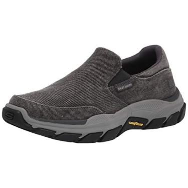 Imagem de Skechers Fallston Masculino Respeitado, Carvão, 46