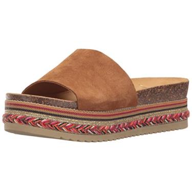 Imagem de LFL by Lust for Life Tamanco feminino L-perk, Castanho, 6.5 Medium US