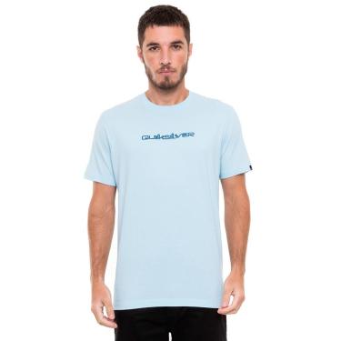 Imagem de Camiseta Quiksilver Omni Front Azul Claro