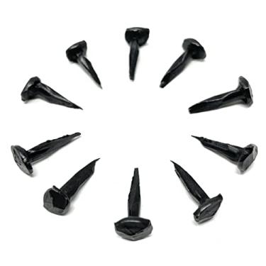 Imagem de Metal Magery Unha de cabeça forjada 5/8" decorativo antigo cabeça de rosa QTY: 50