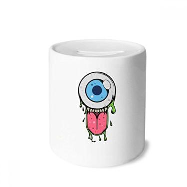 Imagem de DIYthinker Universe and Alien Halloween Monster Money Box Ceramic Coin Case Piggy Bank Gift