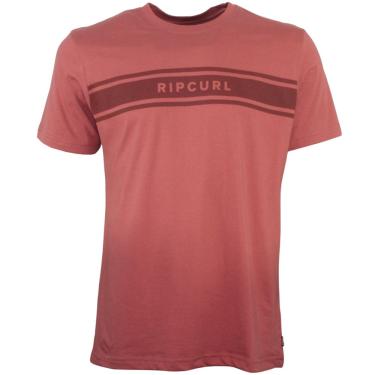 Imagem de Camiseta Rip Curl Undertow Panel Tee Vermelha Masculina