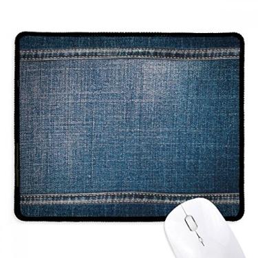 Imagem de Tapete de borracha para jogos com forro de caubói em tecido e borda costurada