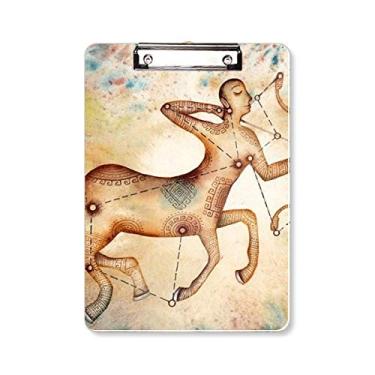 Imagem de Prancheta de Constelação de Novembro, dezembro, Sagitário Placa de apoio A4