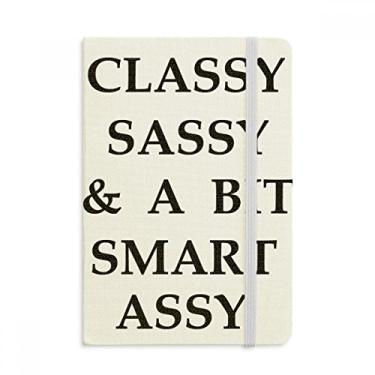 Imagem de Caderno clássico clássico com design elegante Sassy Bit Smart Assy