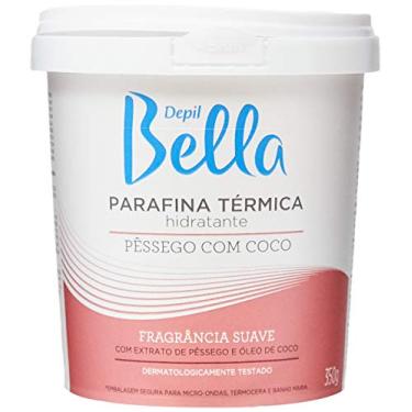Imagem de Depil Bella - Parafina Térmica Hidratante Profissional Pêssego com Coco 350g
