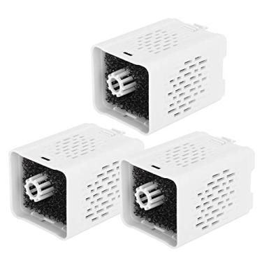 Imagem de 01 Filtro de energia, esponja de pré-filtro fácil de desmontar, filtro de grande capacidade, acessório para filtro de aquário ZY‑N61